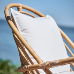 SIKA DESIGN Lounge Armchair Charlottenborg Rattan Outdoor
