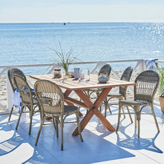 SIKA DESIGN Teak Table Colonial Outdoor