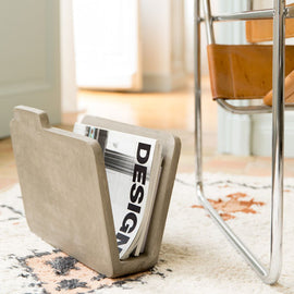 LYON BETON Bookshelf Low magazine rack