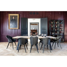 VINCENT SHEPPARD Dining Chair Avril HB Black Wood Base