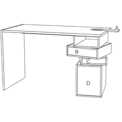 DRUGEOT Desk Empil