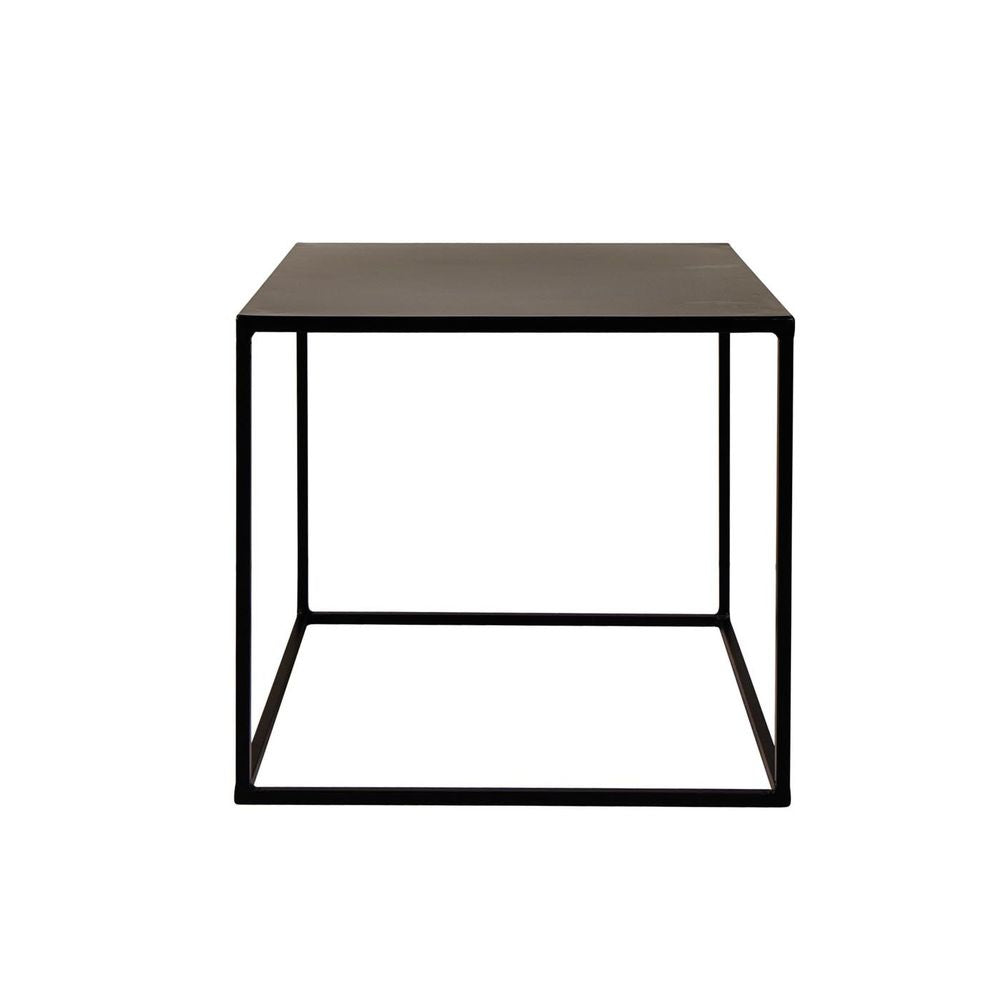 ZAGO Side Table Expo black metal 40cm