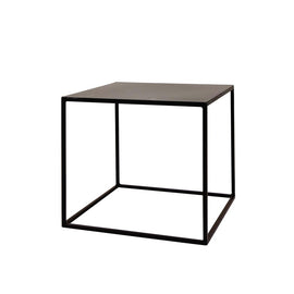 ZAGO Side Table Expo black metal 40cm