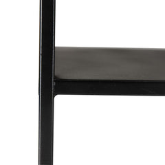 ZAGO Bookshelf Expo 4 levels black metal 180cm