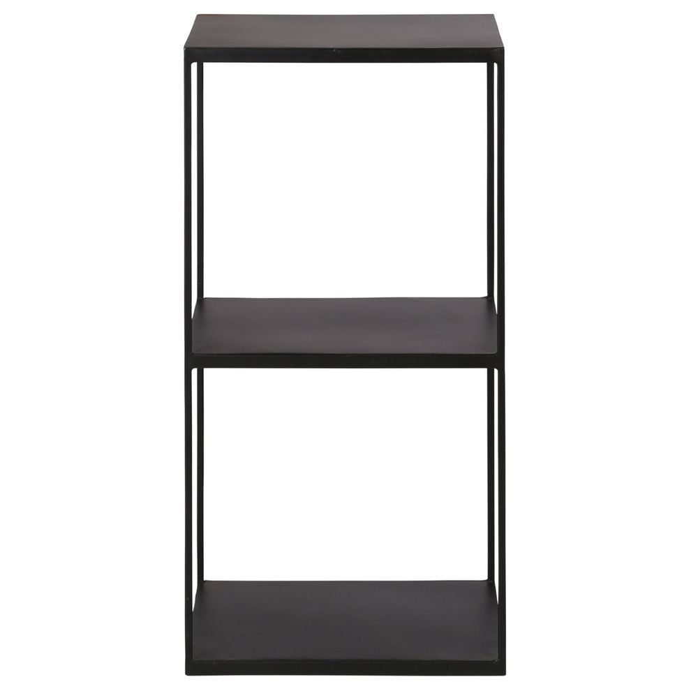 ZAGO Wall Shelf Expo 3 levels black metal 86cm