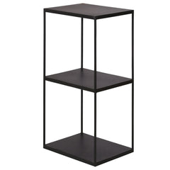 ZAGO Wall Shelf Expo 3 levels black metal 86cm