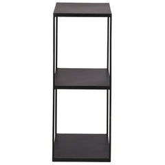 ZAGO Wall Shelf Expo 3 levels black metal 86cm