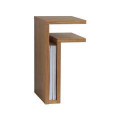 MAZE Bedside Table F-shelf Right Oak