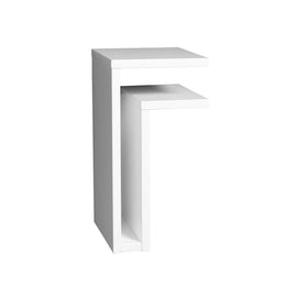 MAZE Bedside Table F-shelf Right MDF