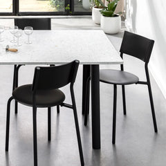 TIPTOE Dining Table New Modern Recycled Plastic Steel 160cm