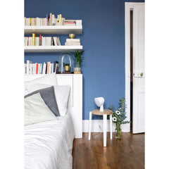 TIPTOE Stool Lou Oak Steel Legs 45cm