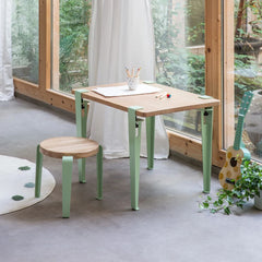 TIPTOE Kids Desk Oak Steel Legs