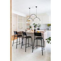 TIPTOE Bar Stool SSDr Steel Legs 65cm