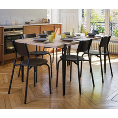 TIPTOE Dining Table Brixton Oak Steel Legs 190cm