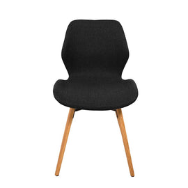 ZAGO Dining Chair Gary oak legs fabric
