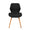 ZAGO Dining Chair Gary oak legs fabric