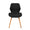 ZAGO Dining chair Gary oak legs fabric