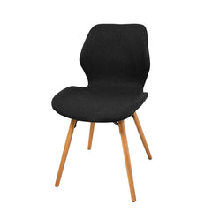 ZAGO Dining Chair Gary oak legs fabric