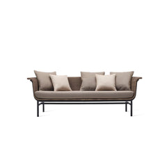 VINCENT SHEPPARD Lounge Sofa Wicked 3-Seater Black Outdoor