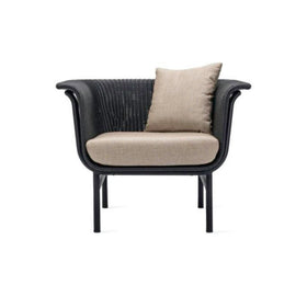 VINCENT SHEPPARD Lounge Chair Wicked Black Outdoor