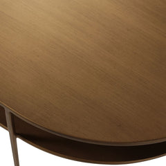ZAGO Coffee Table Grayson steel 120x30cm