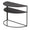 ZAGO Side Table Grayson Half Circle Steel 30x60cm