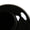 ZAGO Vase Haley black enameled metal 37cm