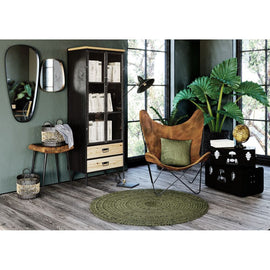 ZAGO Mirror Marla iron finish 45cm