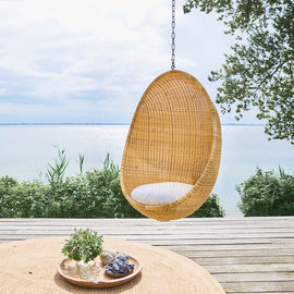 SIKA DESIGN Hanging Chair Egg Rattan Outdoor