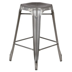 ZAGO Bar Stool Indus painted iron 63cm