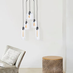 MARKET SET Suspension Light Ilo-Ilo 5 lights 106cm