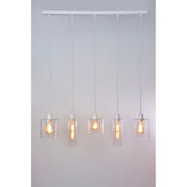 MARKET SET Suspension Light Ilo-Ilo 5 lights 200cm