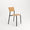 TIPTOE Chair SSD Oak Wood Steel Legs 82cm