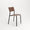TIPTOE Chair SSD Walnut Steel Legs 82cm