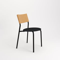 TIPTOE Chair SSD Soft Cushion Oak Steel Legs 82cm