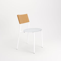 TIPTOE Chair SSD Soft Cushion Oak Steel Legs 82cm