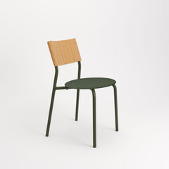 TIPTOE Chair SSD Soft Cushion Oak Steel Legs 82cm