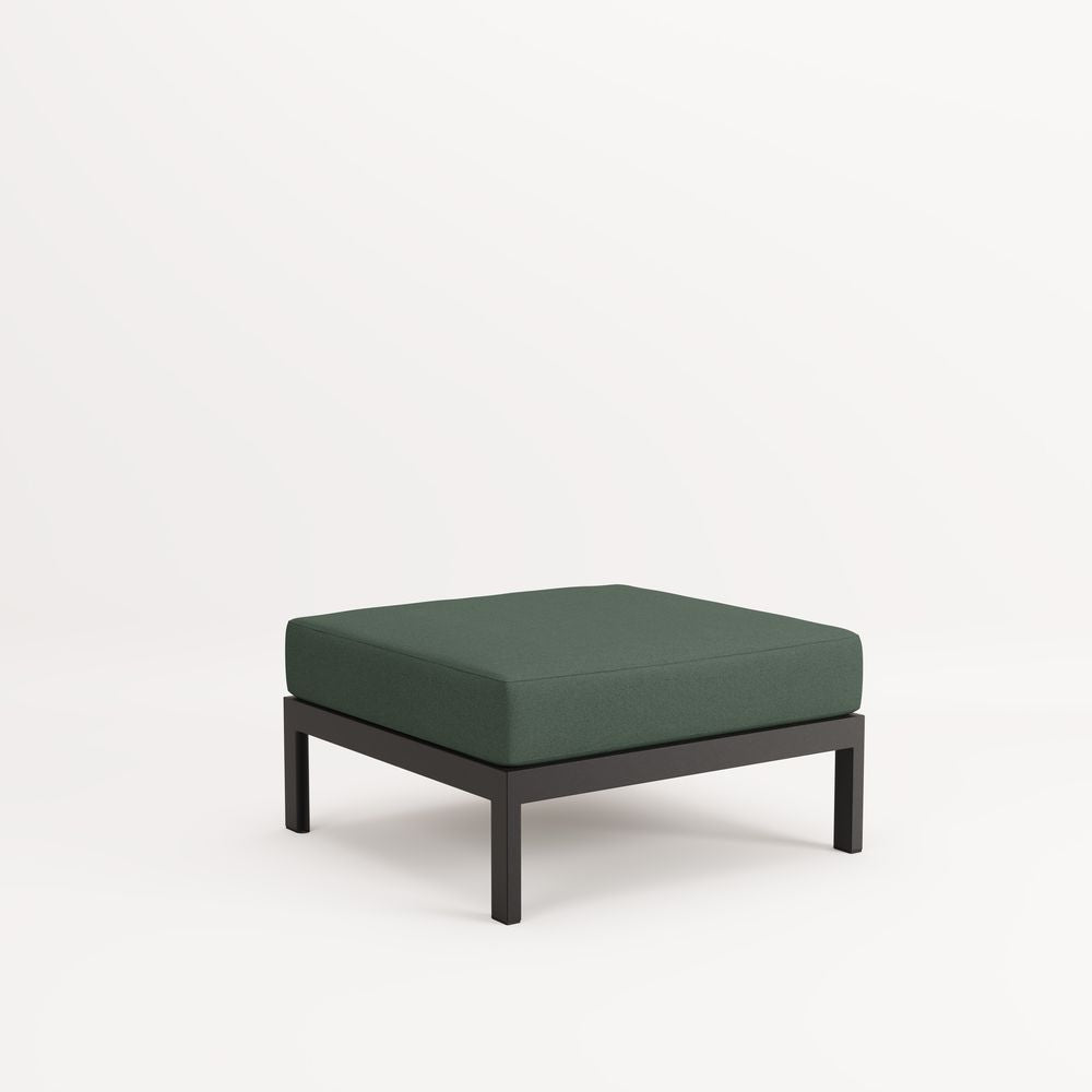 TIPTOE Ottoman Corner Unit Easy Gabriel Fabric Graphite Black Steel 83cm