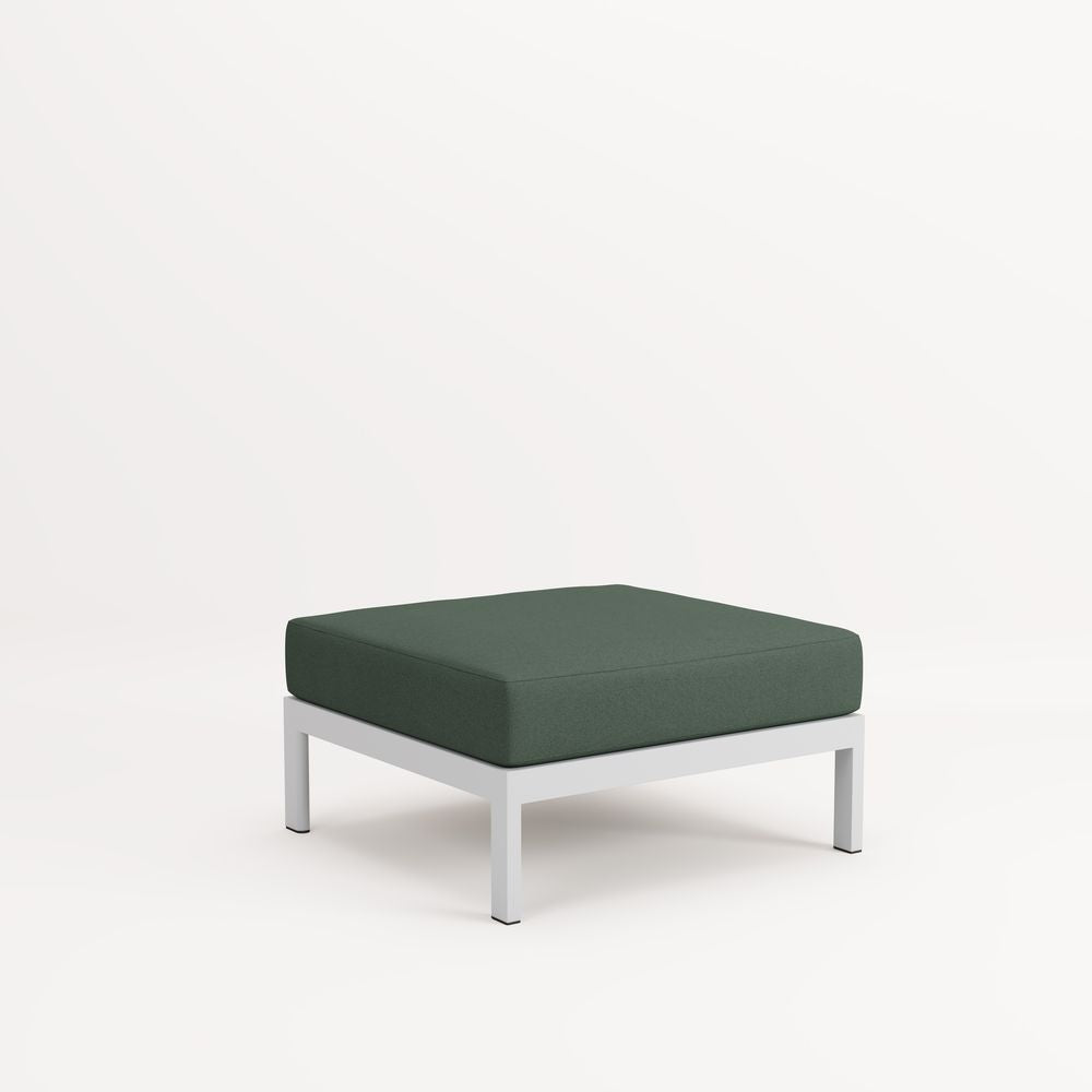 TIPTOE Ottoman Corner Unit Easy Gabriel Fabric Austral Grey Steel 83cm