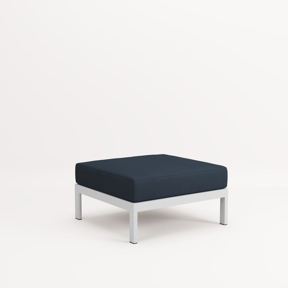 TIPTOE Ottoman Corner Unit Easy Gabriel Fabric Austral Grey Steel 83cm