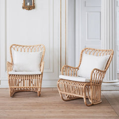 SIKA DESIGN Lounge Chair Tulip Rattan