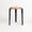 TIPTOE Stool Lou Oak Steel Legs 45cm