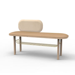 HARTO Bench Eustache Camel