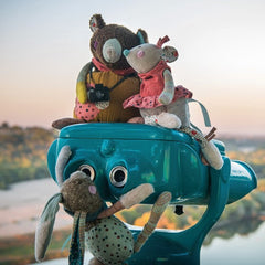 MOULIN ROTY Kids Basket Ochre “Les Jolis trop beaux”