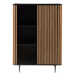 ZAGO Cabinet Linea metal legs oak 135cm