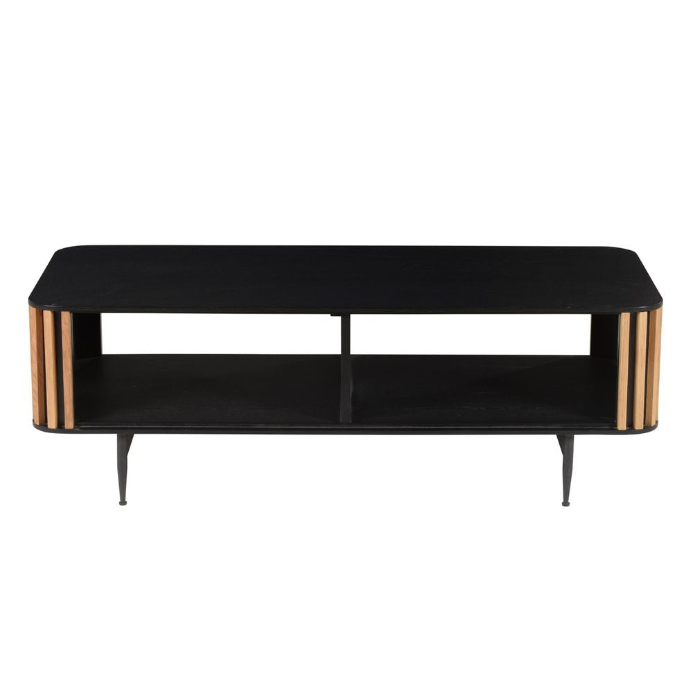 ZAGO Coffee Table Linea metal legs oak 120cm