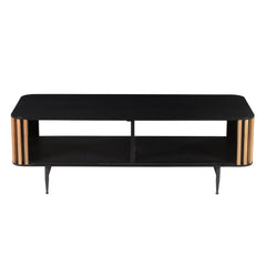 ZAGO Coffee Table Linea metal legs oak 120cm