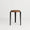 TIPTOE Stool Lou Tinted Oak Steel Legs 45cm