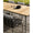VINCENT SHEPPARD Dining Table Leo Frame Ceramic Flint Outdoor 90x90cm