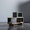 LYON BETON Asymmetrical Sideboard Dice 1545 Concrete & Oak